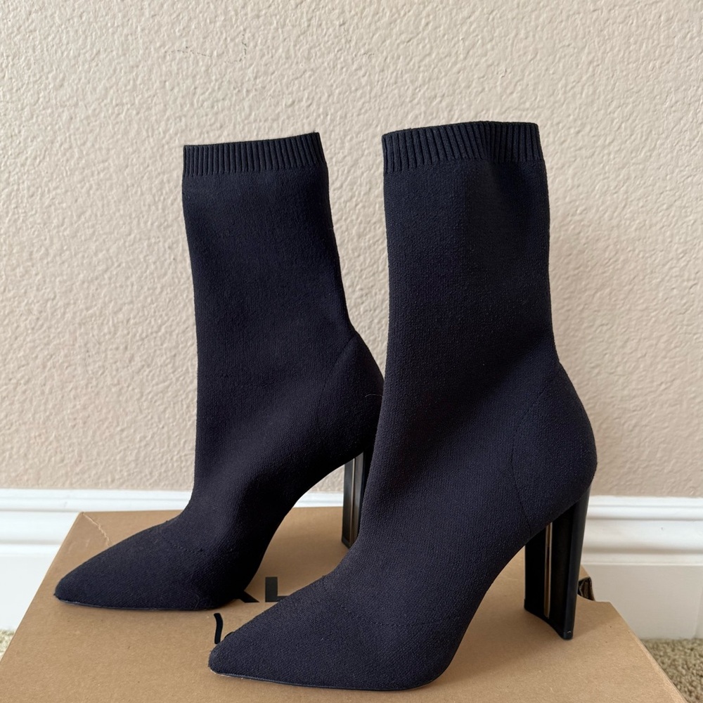 Aldo Deludith Black Ankle Boots